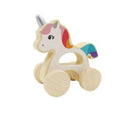 WOODEN UNICORN CAR