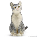 Schleich | Cat Sitting Grey
