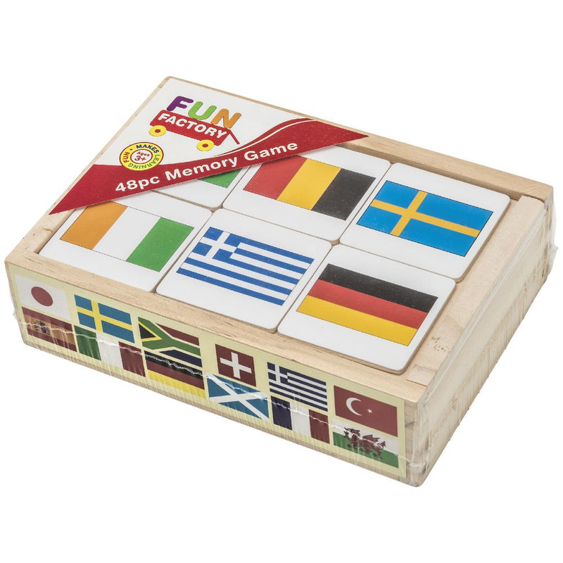 Fun Factory International Flags Memory Game