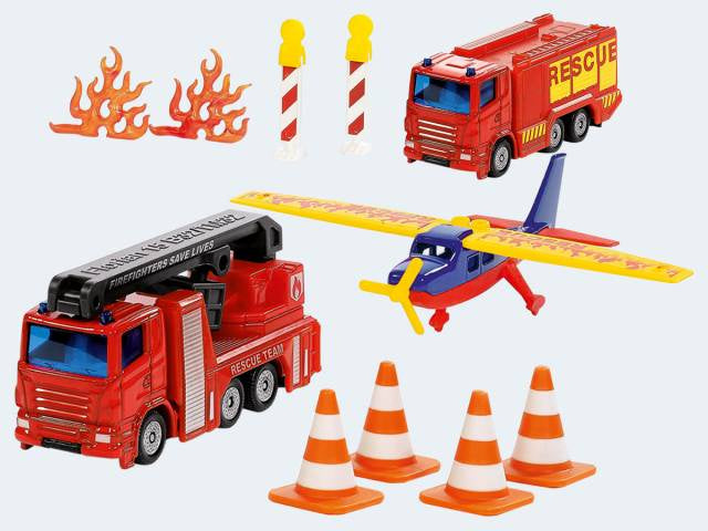 Siku 6330  4pc Fire Emergency Boxed Gift Set