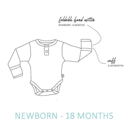 Snuggle Hunny Organic Long Sleeve Bodysuit | Dewkist