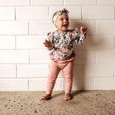 Snuggle Hunny | Organic Pants - Rose