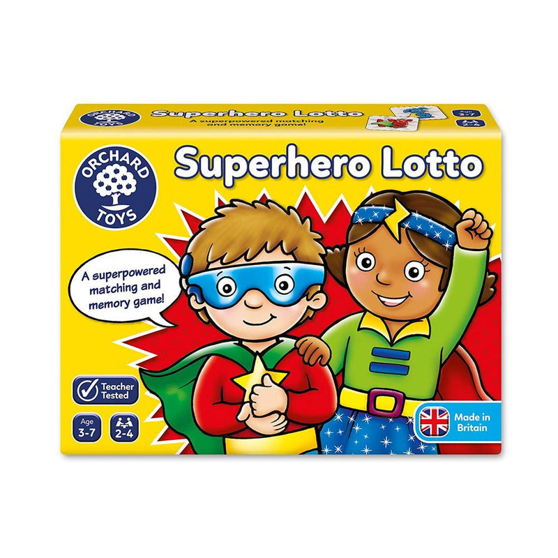 Orchard Toys | Superhero Lotto Game