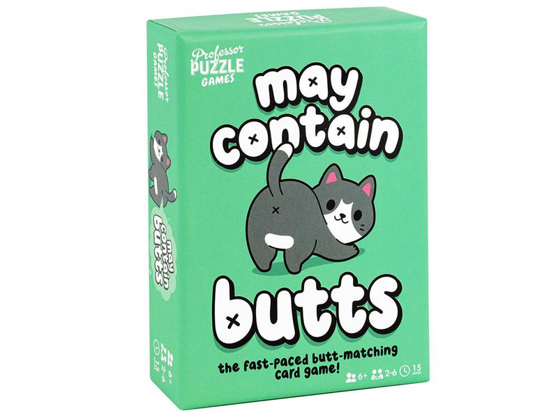 Professor Puzzle May Contain Butts Card Game