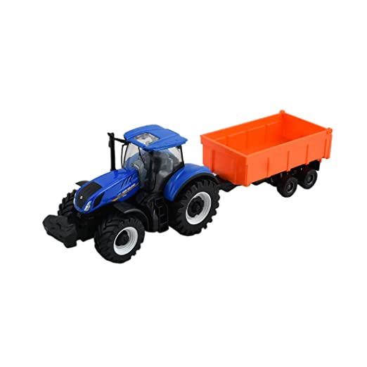 Burago | New Holland Agriculture Tractor & Trailer- Asstd