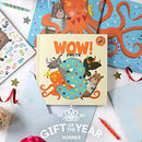 WOW! You're Three birthday book