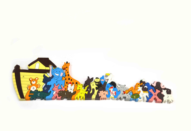 Wood Noah's Ark puzzle
