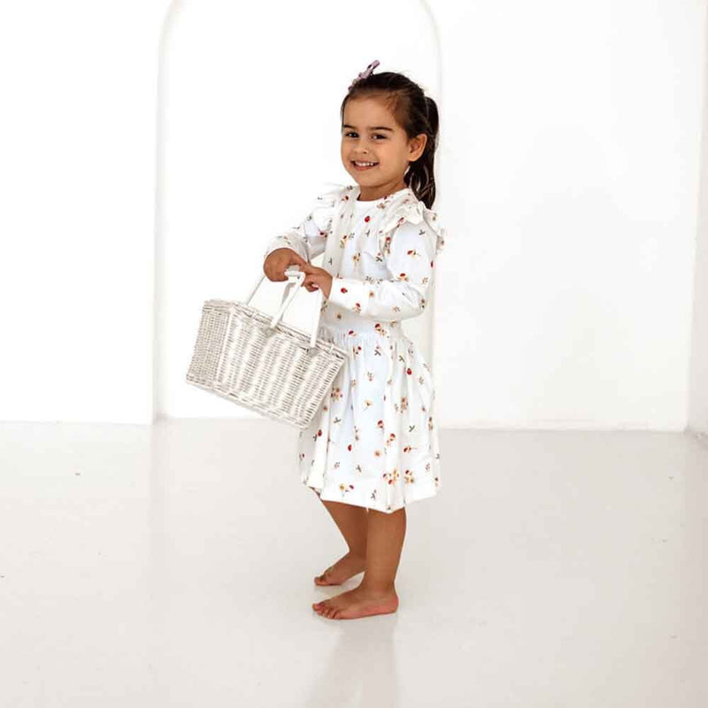 Snuggle Hunny | Ladybug Long Sleeve Organic Dress