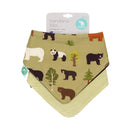 All4Ella Bandana Bibs 2pk - Bears