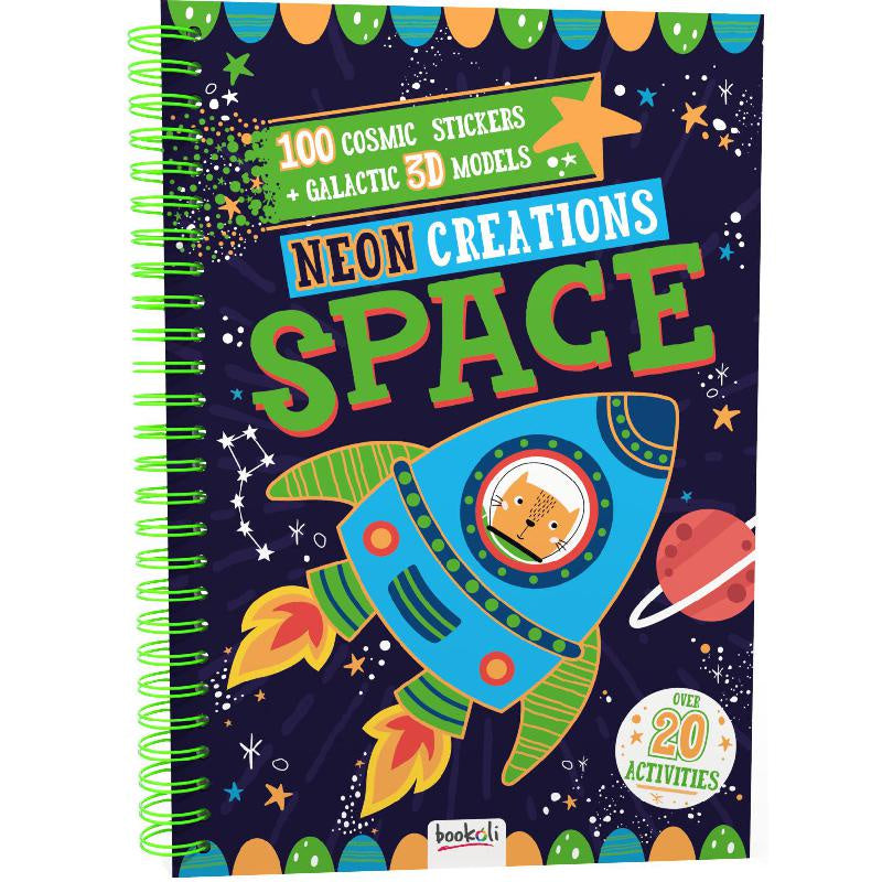 Neon Creations Space Activity Book RRP $12.99