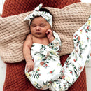 Snuggle Hunny | Festive Berry Organic Jersey Wrap