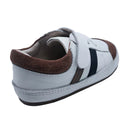 5 Peas | White w/Tan & Navy Trim Boys Shoe