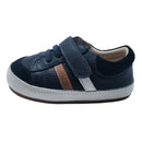 5 Peas | Navy w/Tan & White Trim Boys Shoe
