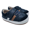 5 Peas | Navy w/Tan & White Trim Boys Shoe
