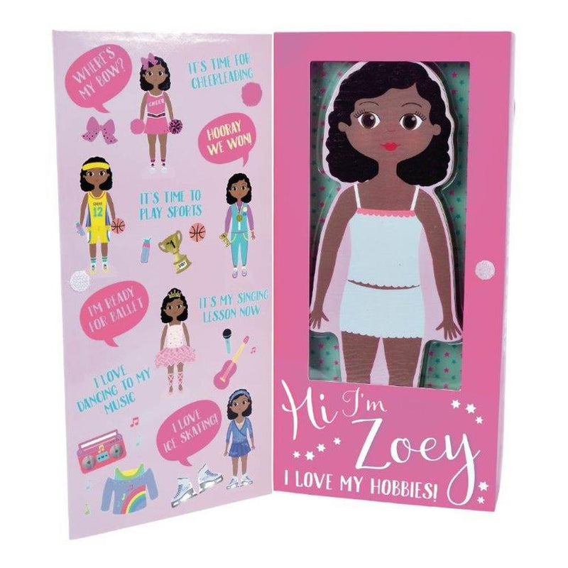 Floss & Rock | Magnetic Dress Up Doll - Zoey