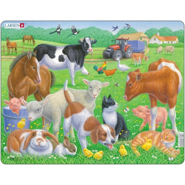 Larsen | Puzzle - Pets & Farm Animals