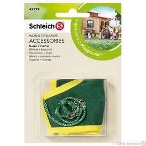 Schleich Blanket & headstall (2 piece set)