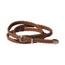 Tan Plaited Belt