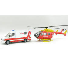 Siku | 1850NZ Life Flight Westpac Rescue Helicopter & Ambulance Set