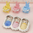 Sylvanian Families | Triplets Care Set