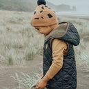 Crywolf | Reversible Vest -Black Khaki RRP $99.99  SPECIAL $69.99