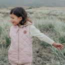 Crywolf | Reversible Vest -Dusty Pink/Camel  RRP $99.99  SPECIAL $69.99