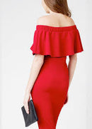 Ripe Maternity | SOIREE OFF SHOULDER DRESS