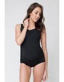 RIPE | MATERNITY Racer black swimsuit