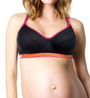 HOTMILK | ACTIVATE SPORTS FLEXIWIRE NURSING BRA BLACK
