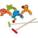 Easy Days Wooden Animal Croquet Game