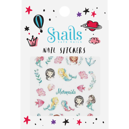 Snails | Mermaid Nail Stickers