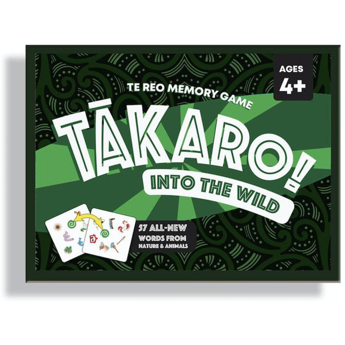 Takaro - Into The Wild   Te Reo Memory Game