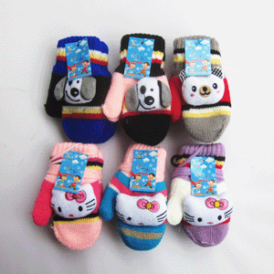 Winter Children's Novelty Mittens