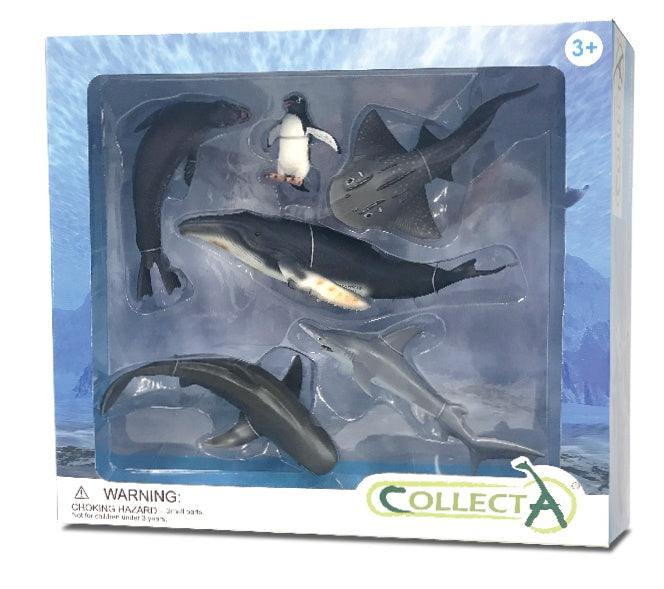 COLLECTA 6pc Sea Life Boxed Set