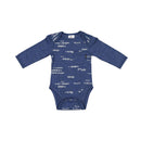 LFOH | Blake Bodysuit-Denim Marle Stipple