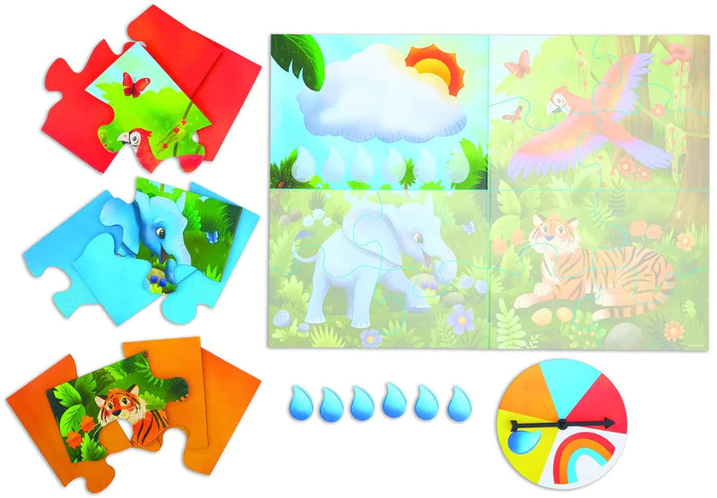 Peaceable Kingdom Game Raindrop Forest