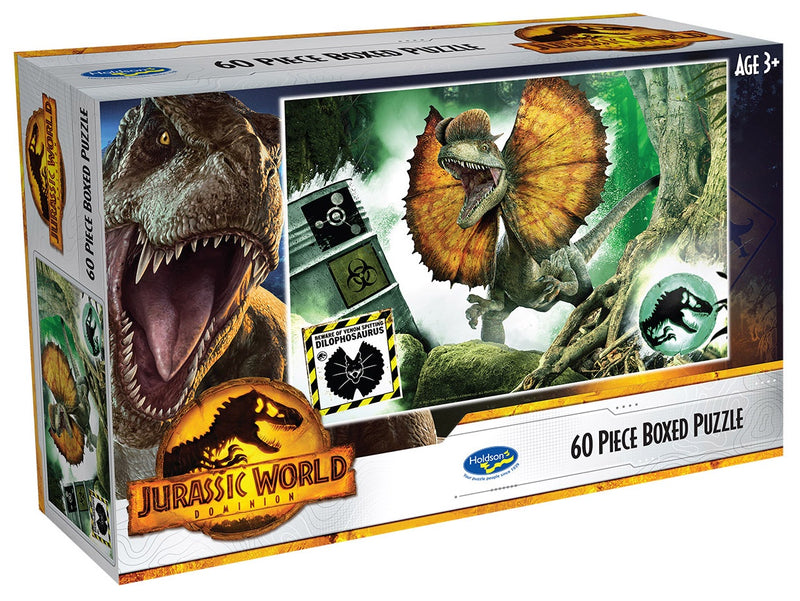 Jurassic World | 60pc Boxed Puzzle - Dilophosaurus