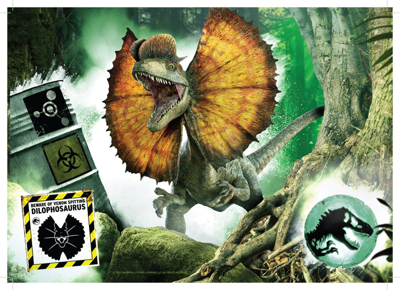 Jurassic World | 60pc Boxed Puzzle - Dilophosaurus