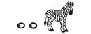 Science And Nature Stamp - Zebra RRP $1.99