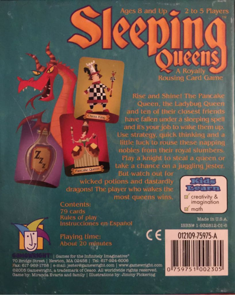 Gamewright | Sleeping Queens Card Game