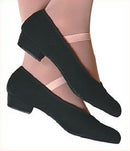 PW Dance | Canvas character low heel dance shoes