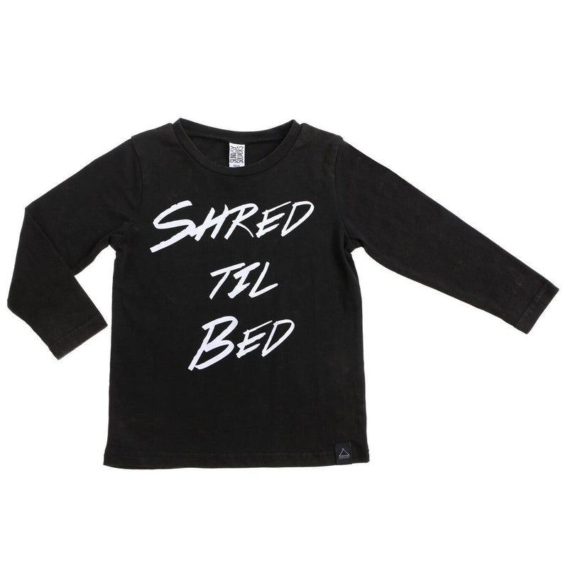Sunday Soldiers "Shred Till Bed" long sleeve tee