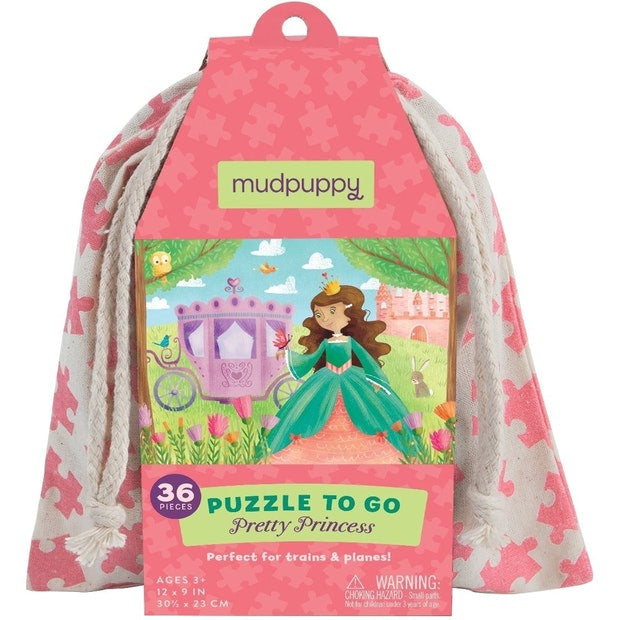 Mudpuppy | Puzzle To Go Pretty Princess