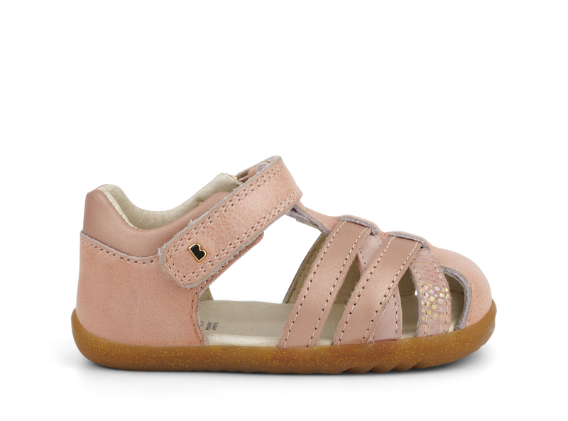 Bobux | SU  Cross Jump Sandal - Dusk Pearl/Rose Gold