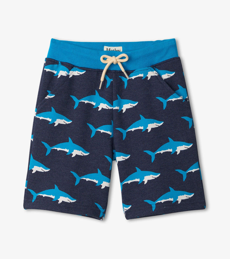 Hatley | Swimming Sharks Terry Shorts