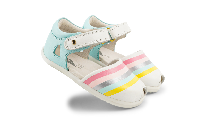 Bobux | SU Twist Mist & Silver Rainbow Shoe