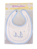 Baby Bow | Sailboat Baby Bib 24cm