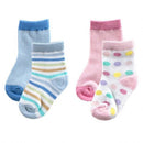 Novelty Stripe/Dot Socks 2pk | luvable Friends