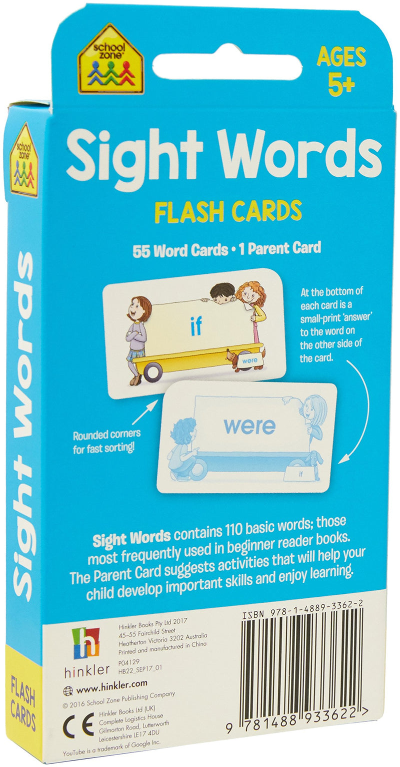 School Zone | Sight Words Cards