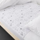 Brolly Sheets | King Single - White Galaxy